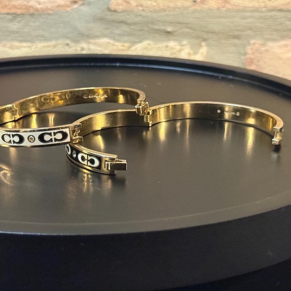 Coach Designer Bangle Set - Picture 3 of 3